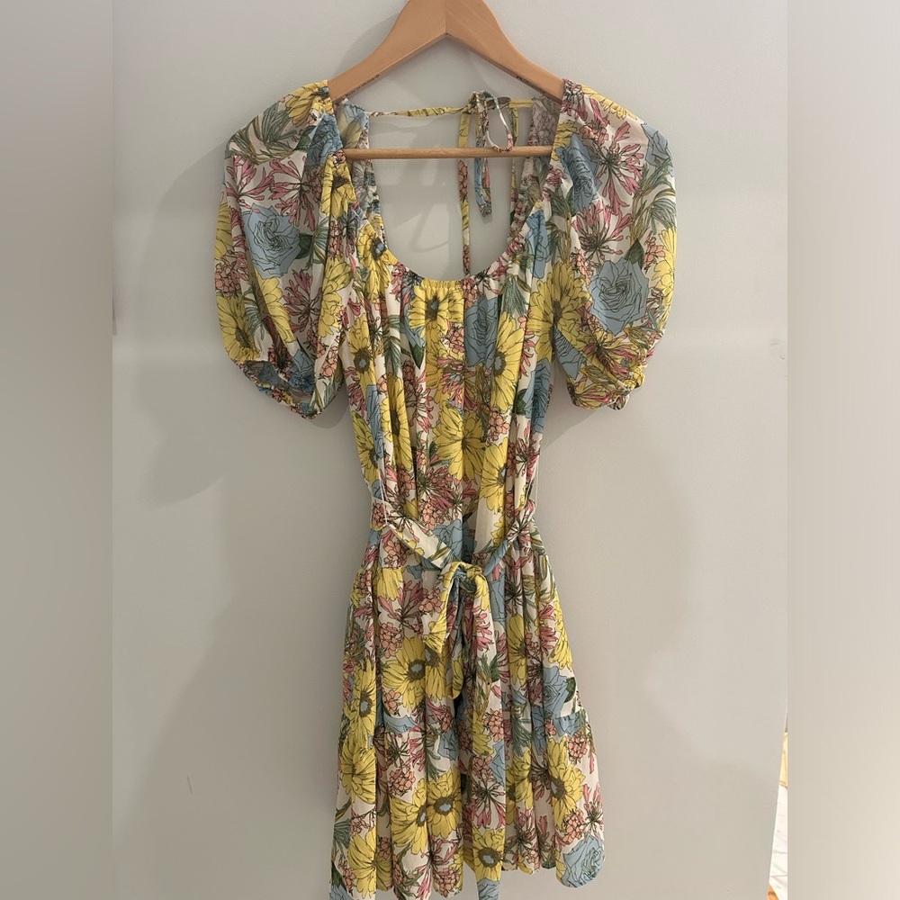 Flying tomatoe dress with back detail tie